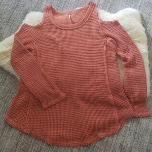 Free People Cold Shoulder Sweater NWOT